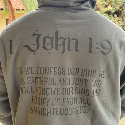 1John 1:9 Hoodie